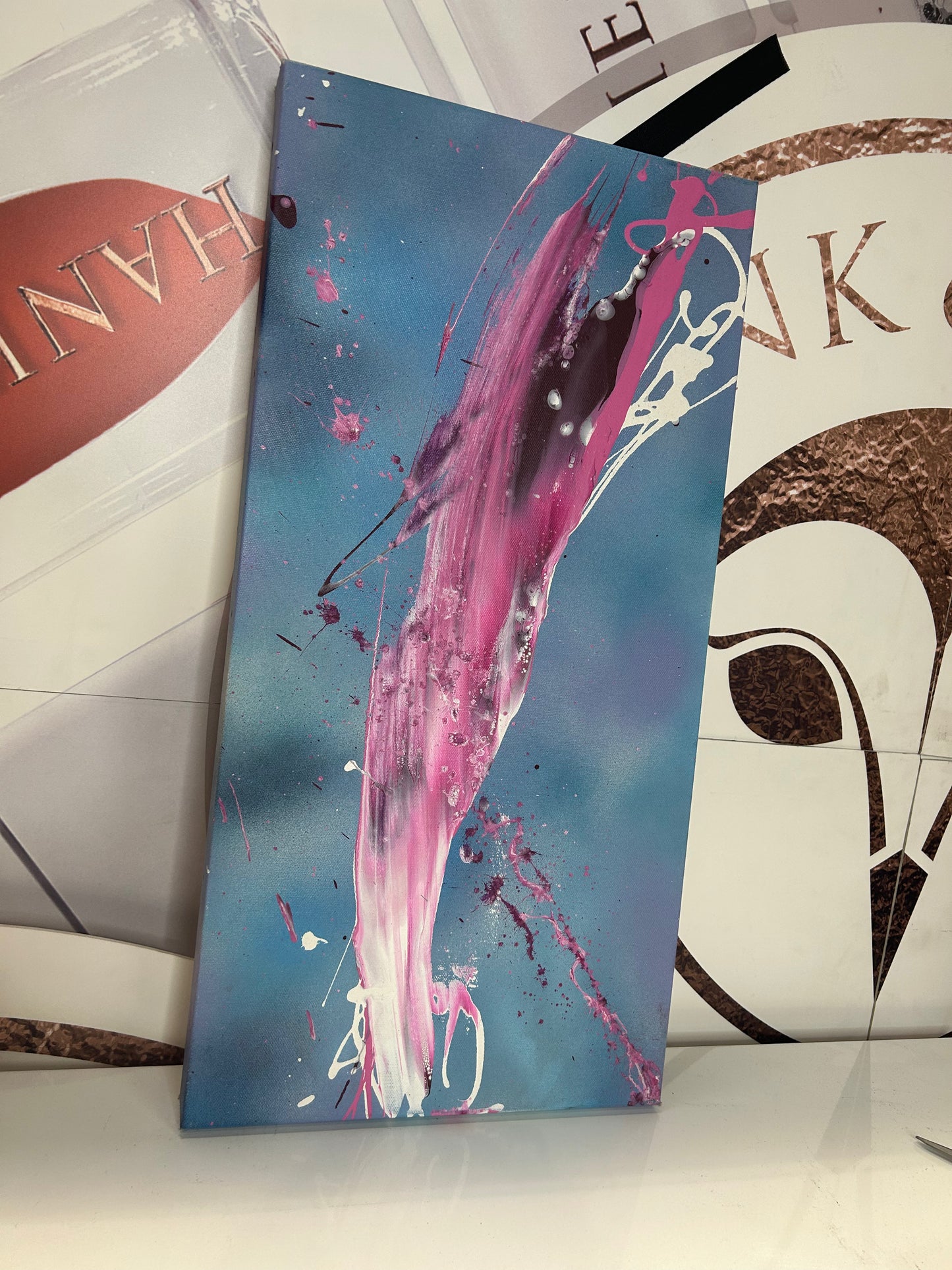 |Baby Hank| 24" X 12" X 1.5"